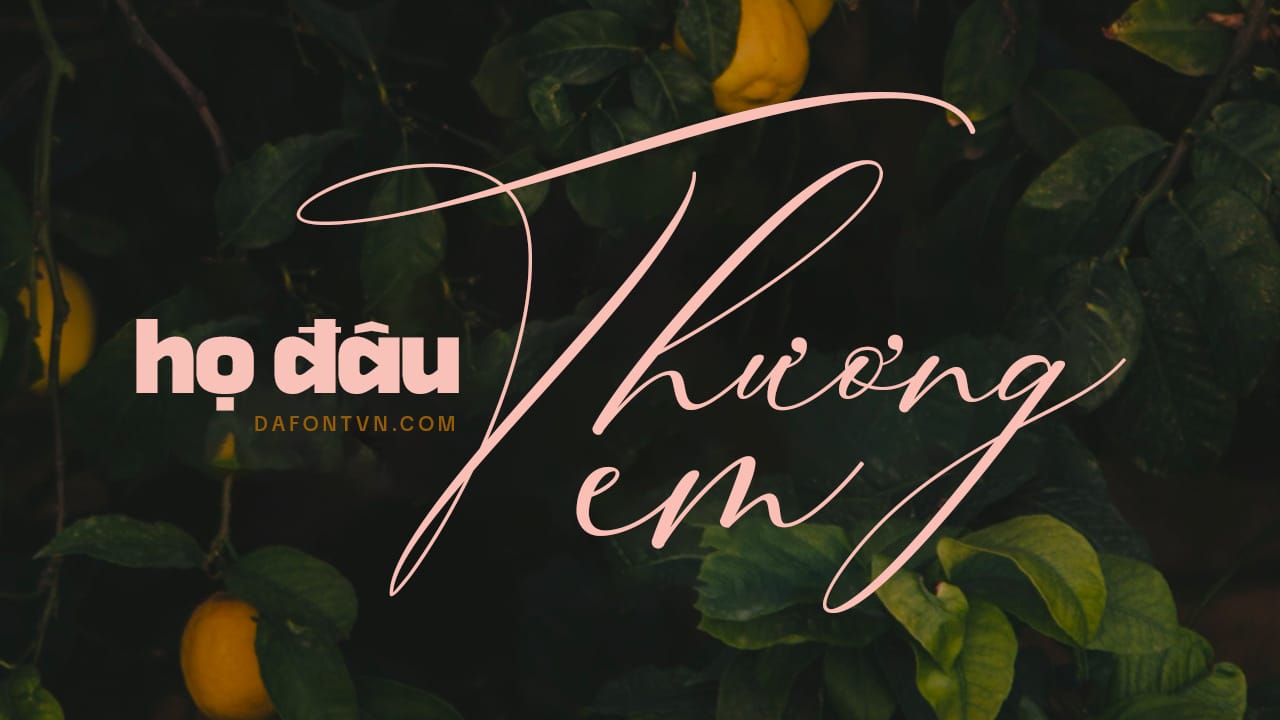 Font Boheme Floral Việt hóa preview 1
