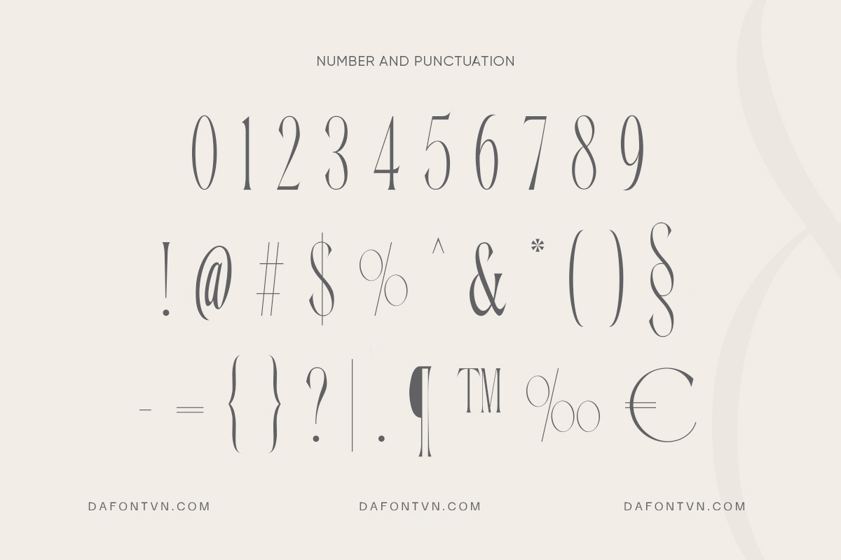Font Carola Việt hóa preview 5