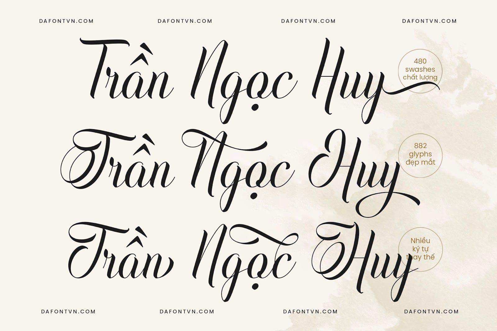 Font Indulge Script Việt Hóa preview 3