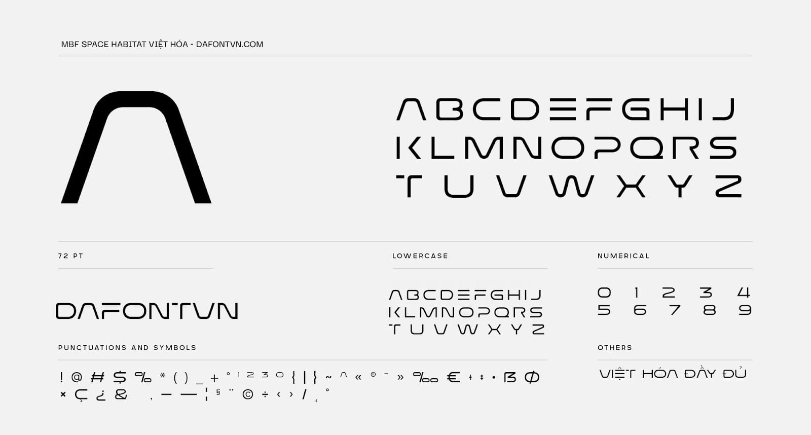 Font MBF Space Habitat Việt hóa preview 4