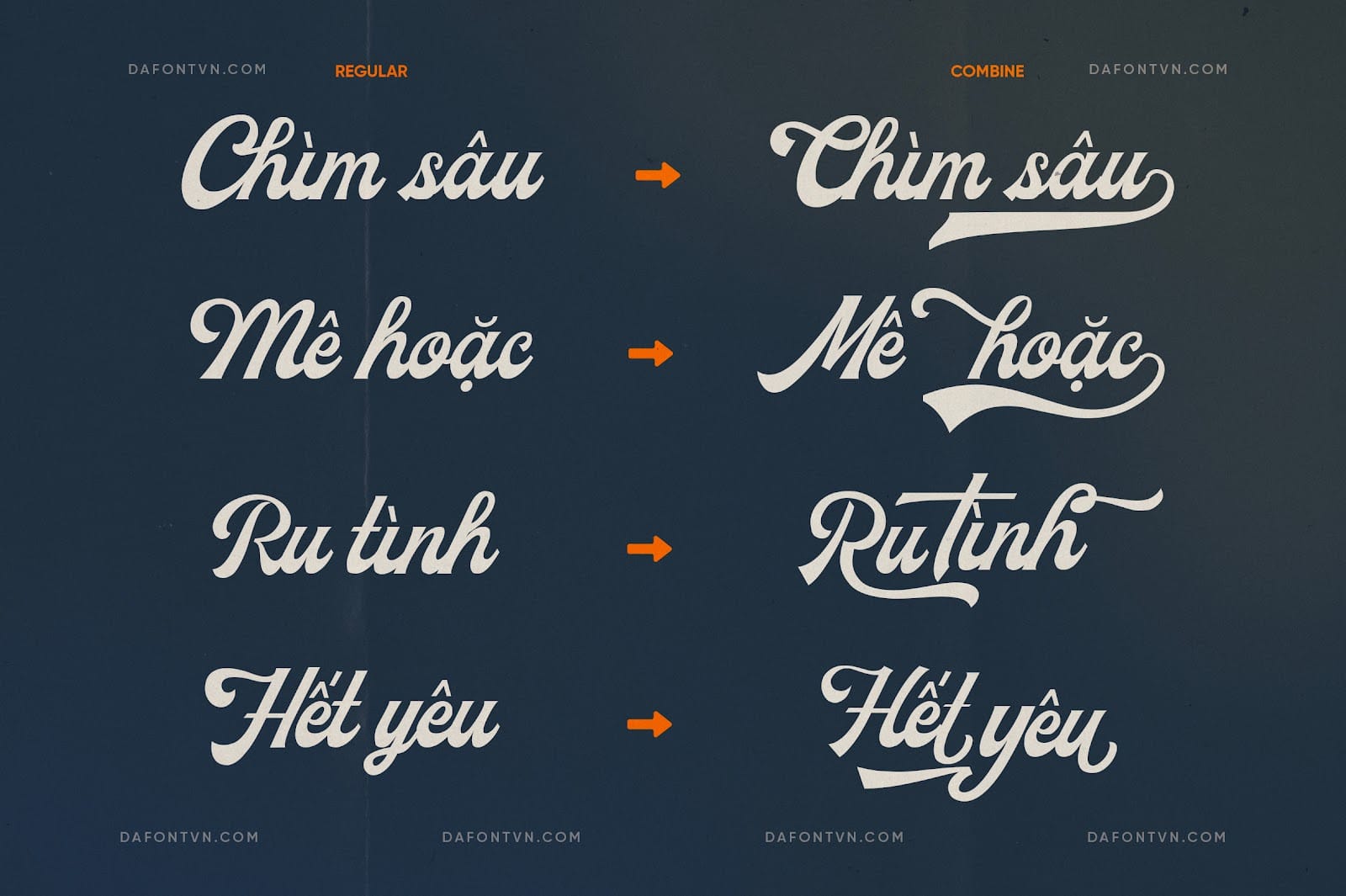 Font Milestone Script Việt hóa preview 4