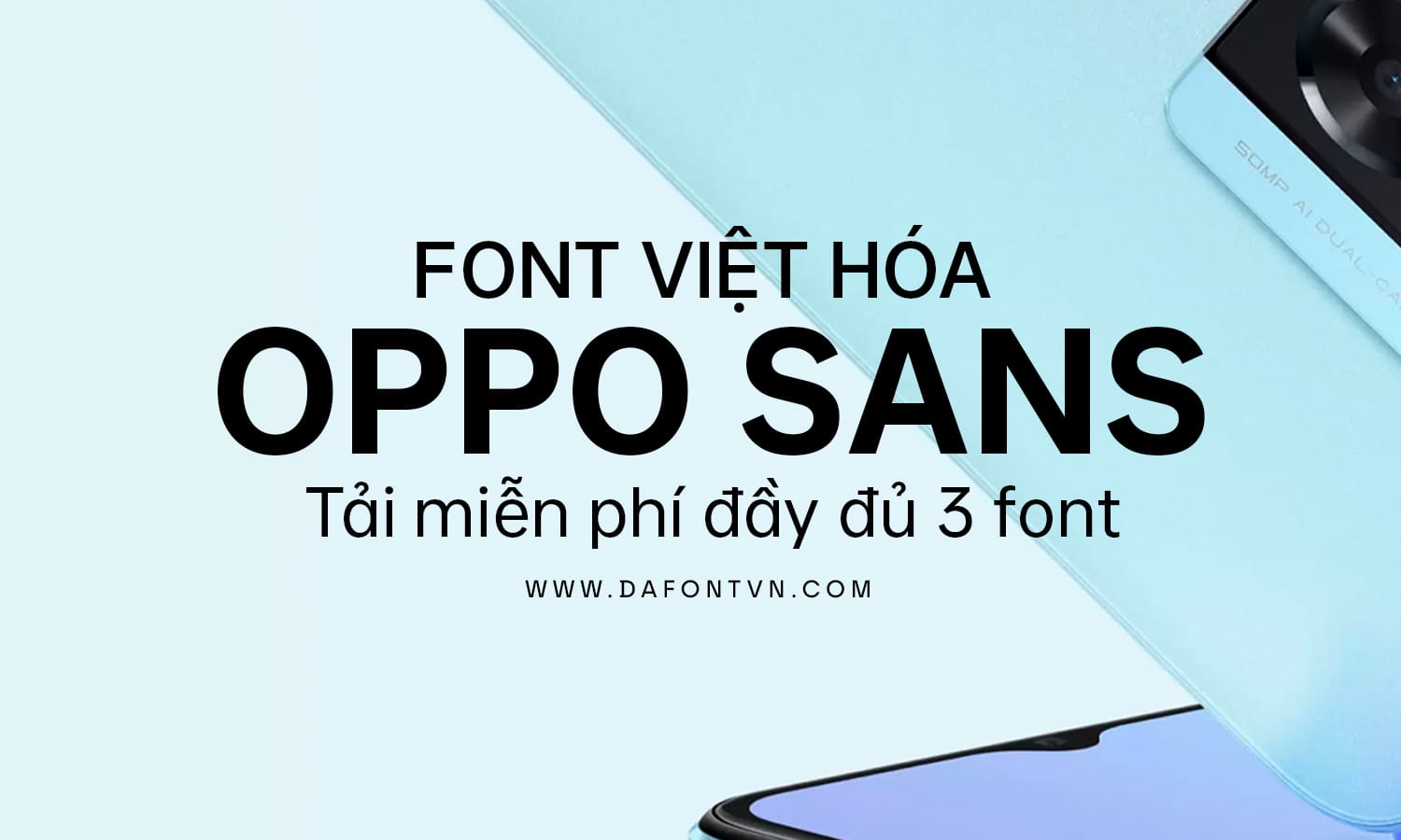Font OPPO Sans Việt hóa preview 1