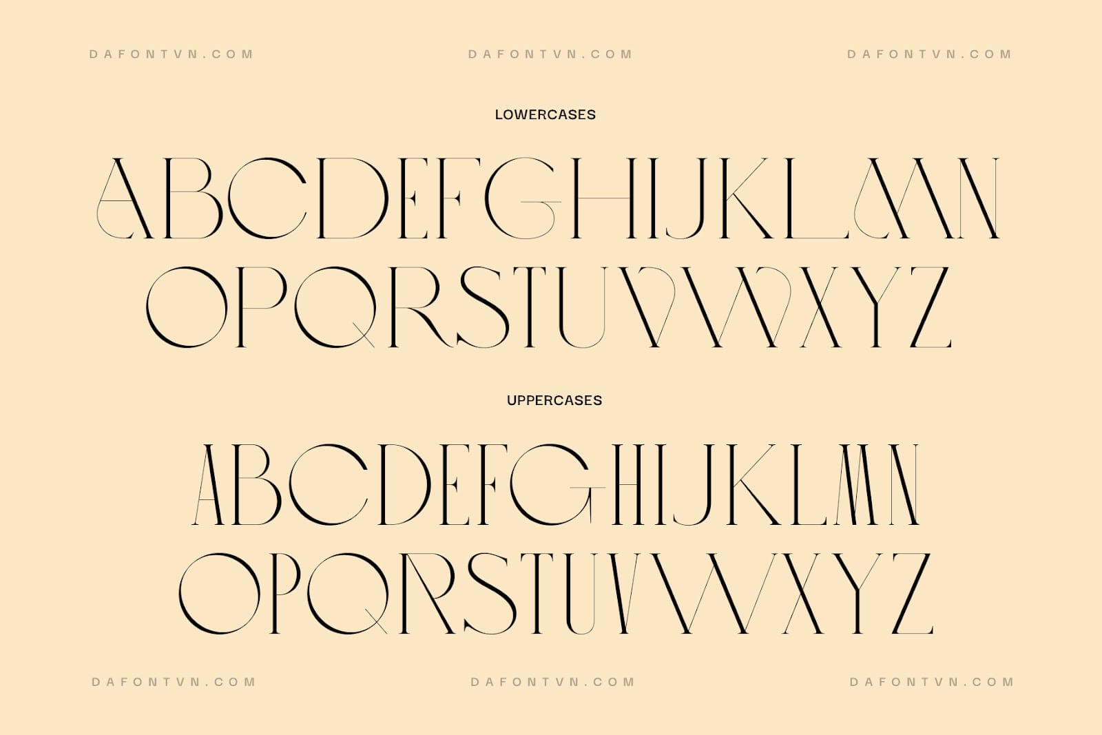 Font Love Typeface Việt hóa preview 5