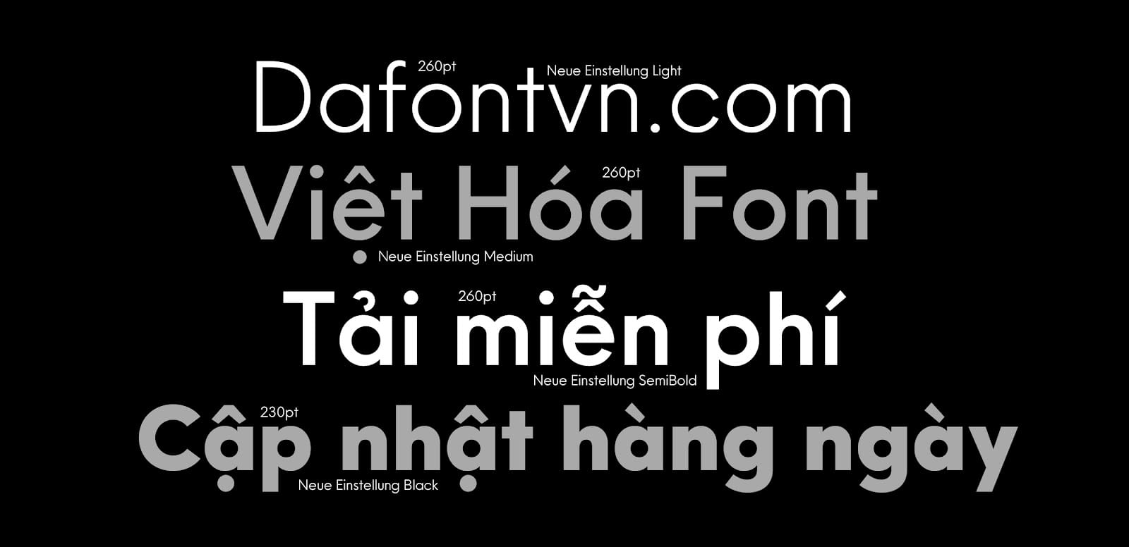 Neue Einstellung Font Family preview 3