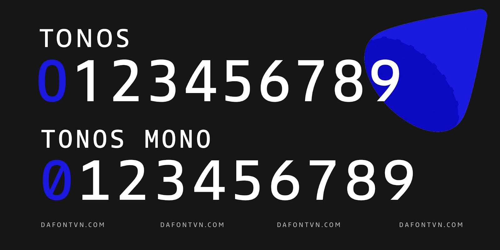 Tonos & Tonos Mono Font Family - Font có sẵn tiếng Việt Tonos & Tonos Mono Font Family preview 6
