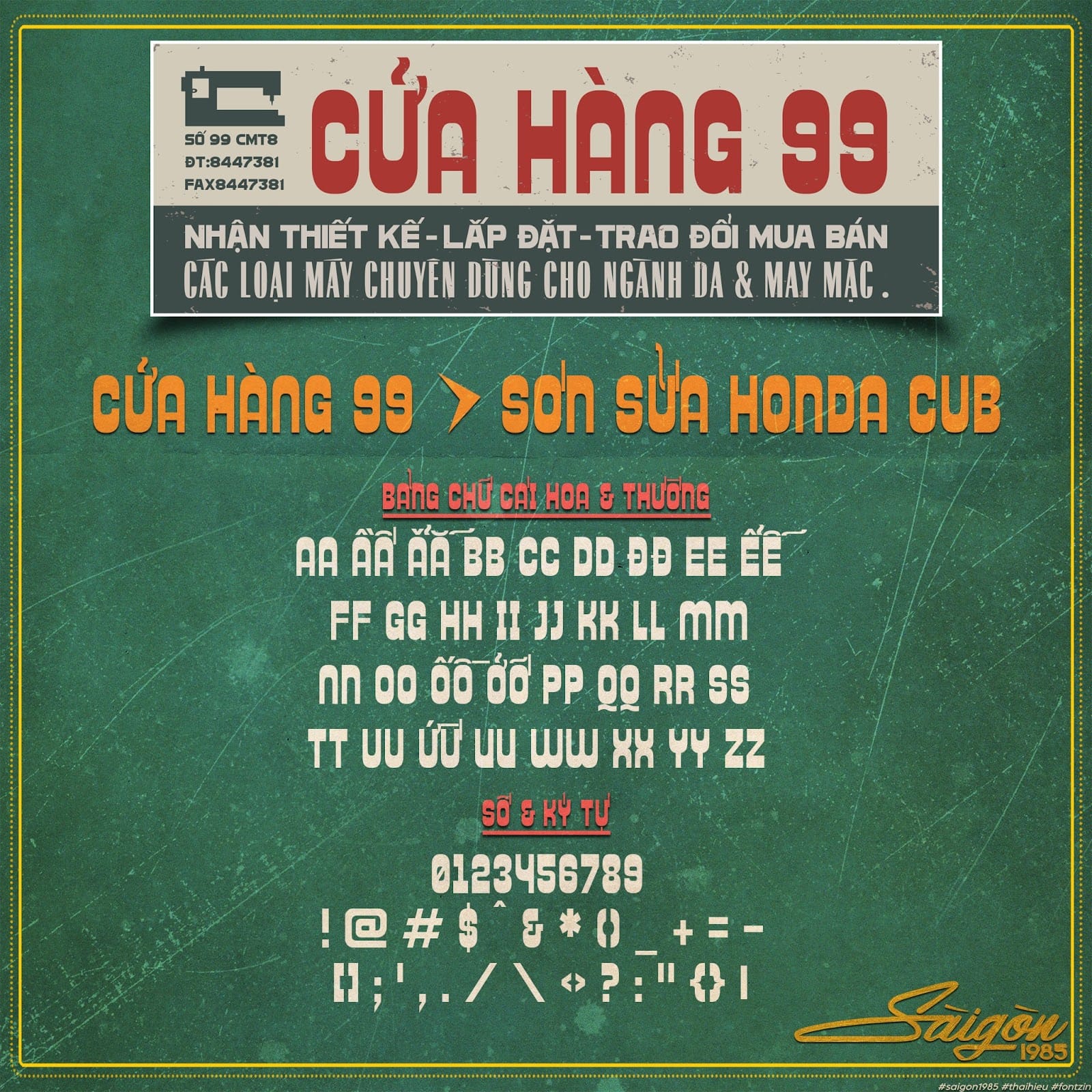 Font 10 Font Sài Gòn Xưa Việt hóa preview 8