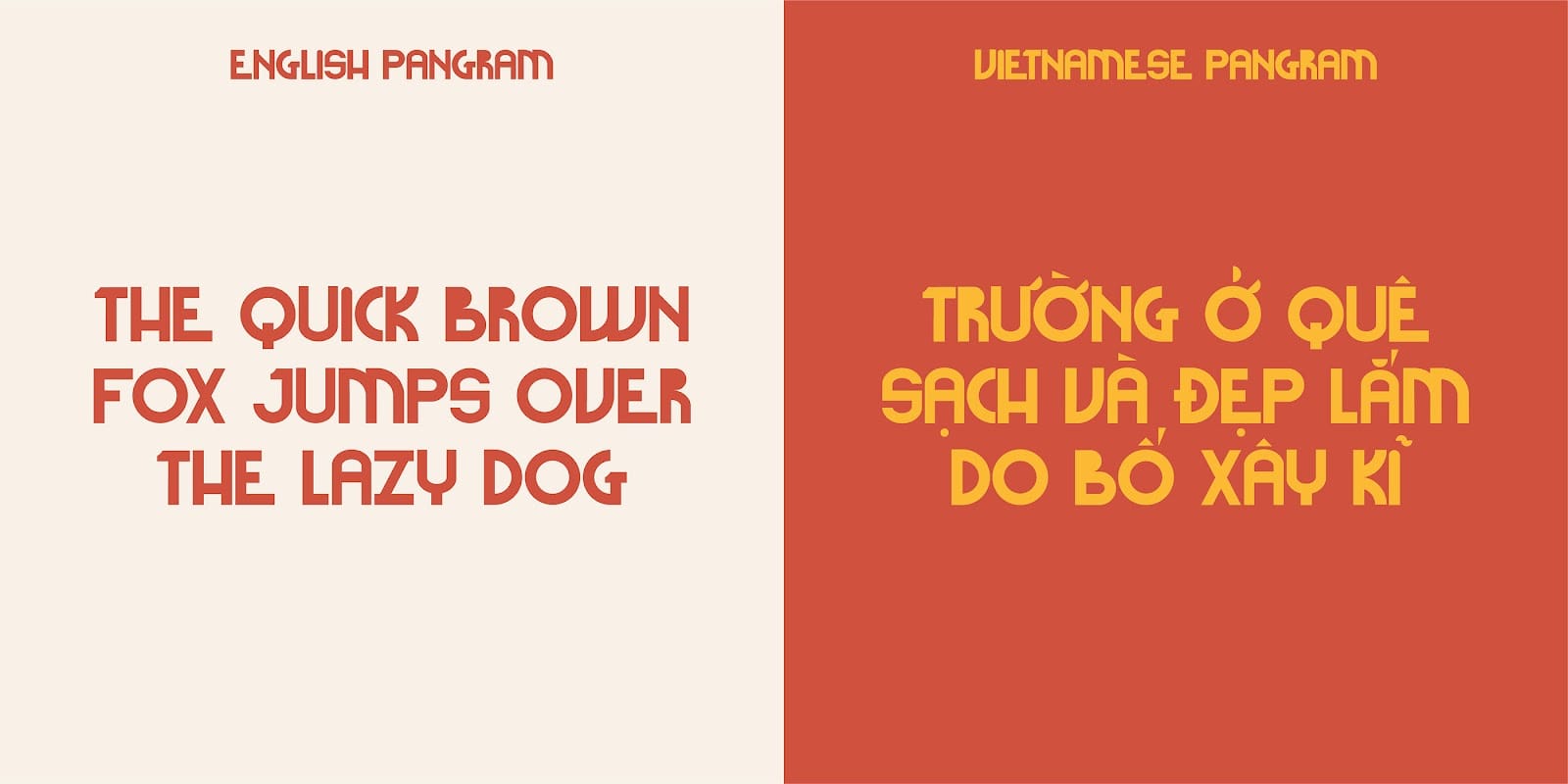 Doc lap Typeface - Font tiếng Việt phong cách xưa Doc lap Typeface preview 3