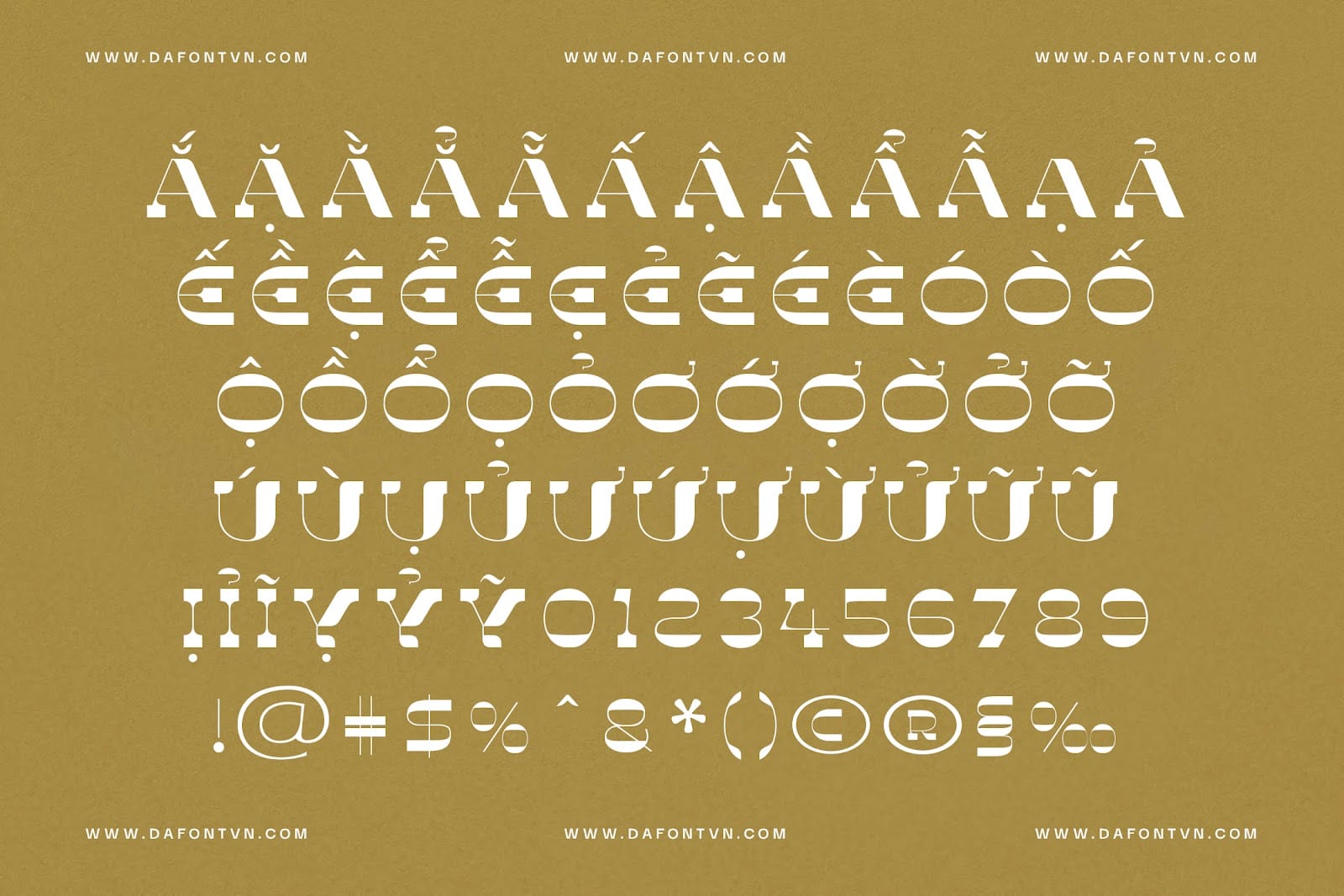 Font Kroma Display Việt hóa preview 4