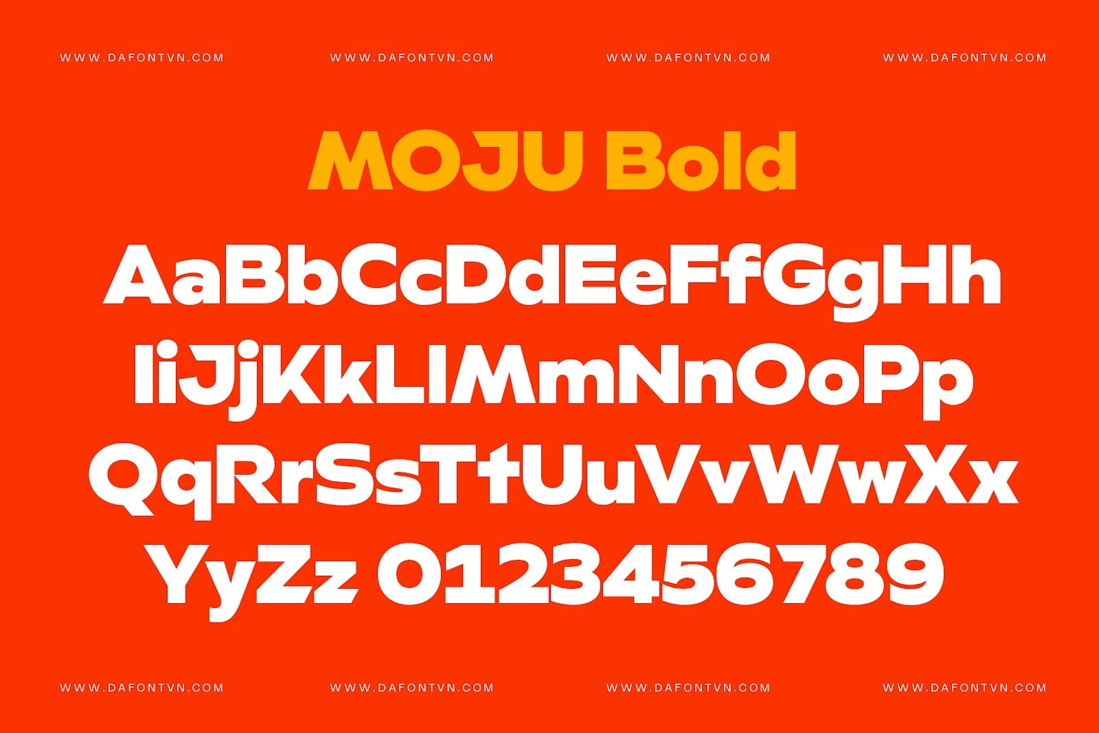 Font MOJU Việt hóa preview 6