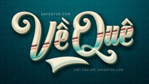 Font Rubra Costa Việt hóa preview 1