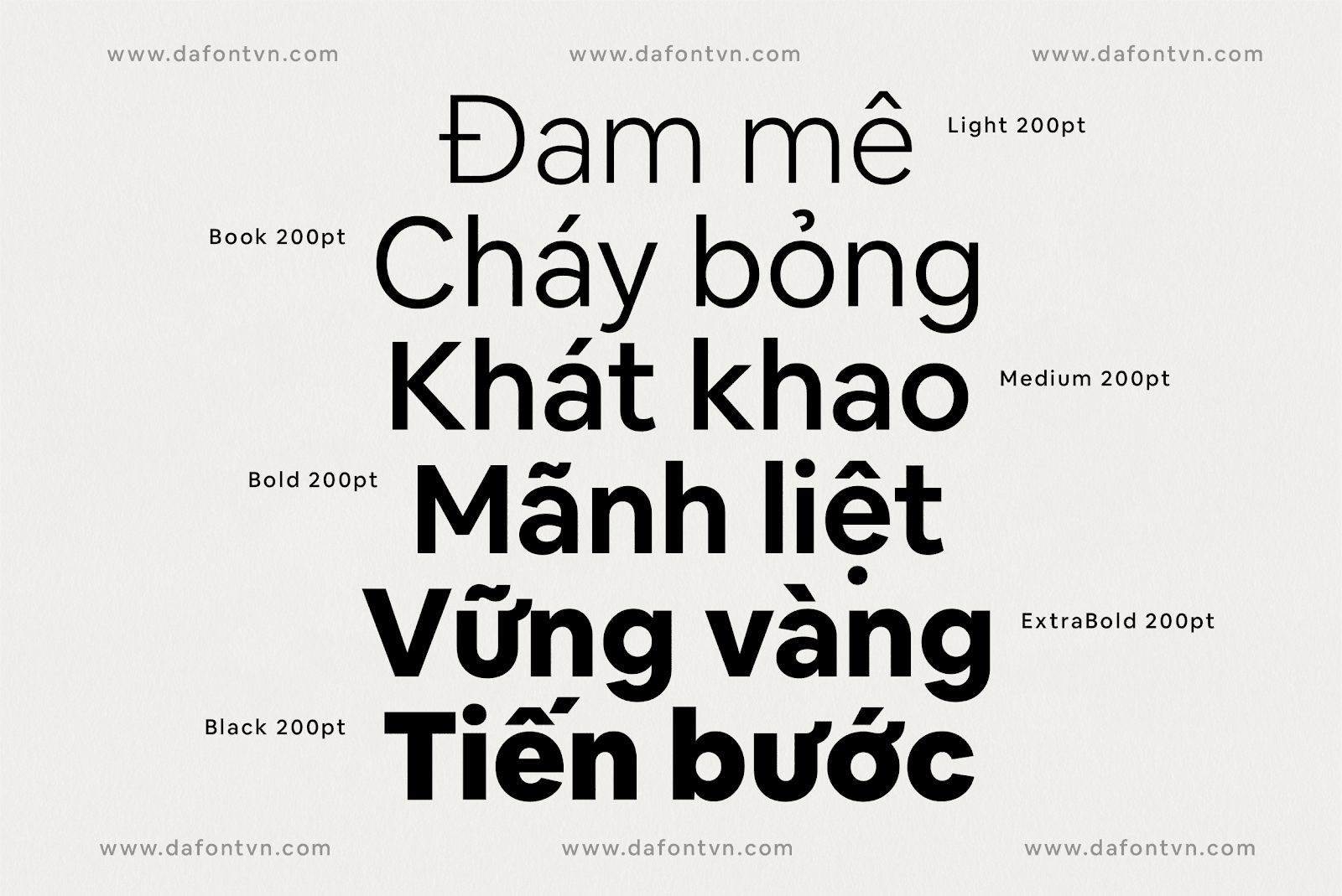 Font Airbnb Cereal Việt hóa preview 3