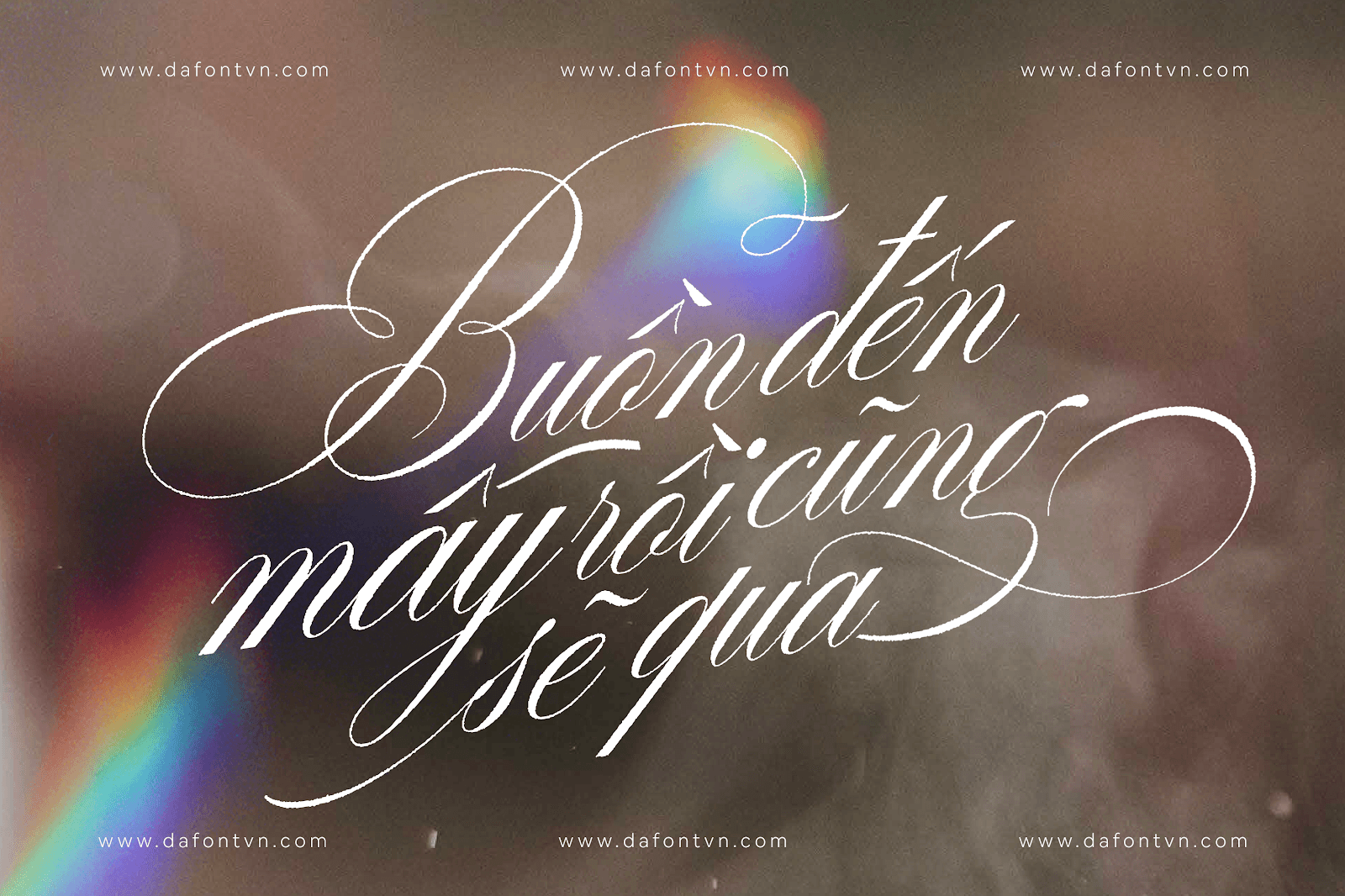 Font Desirable Brush Texture Việt hóa preview 2