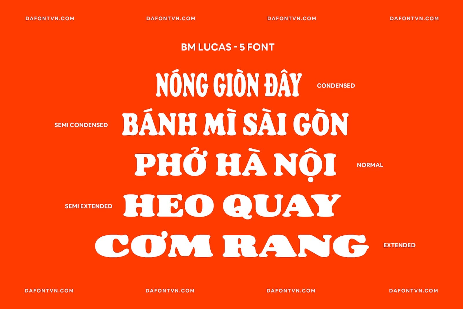 BM Lucas - Font chữ mang phong cách ẩm thực BM Lucas preview 2