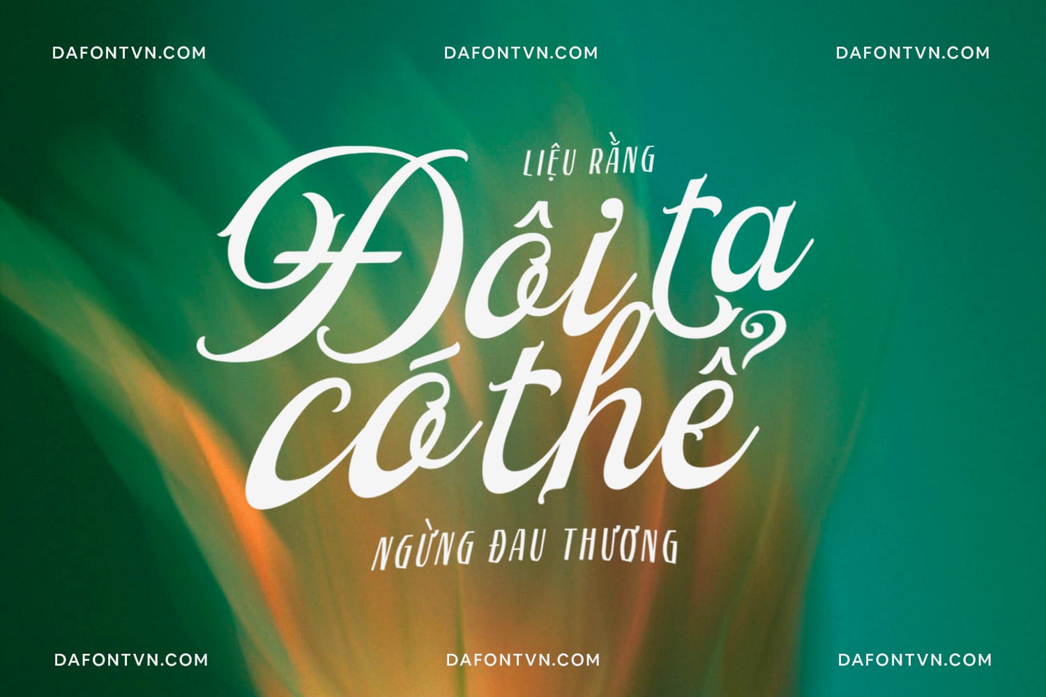 Font Beauty Reflections Việt hóa preview 3