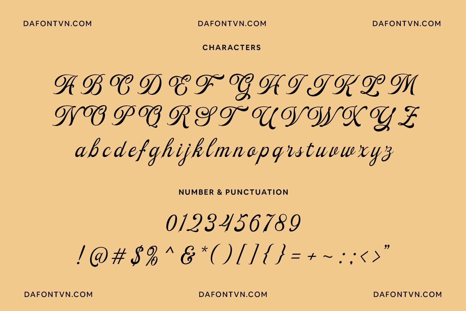 Font Beauty Reflections Việt hóa preview 4