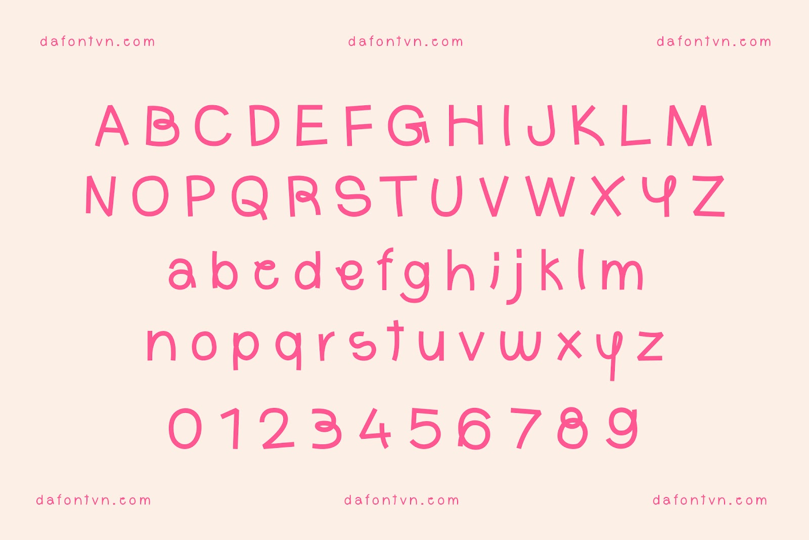 Font Boris Việt hóa - Font hiển thị vui nhộn Font Boris Việt hóa preview 4