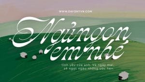 Font Riverfall Script Việt hóa preview 1