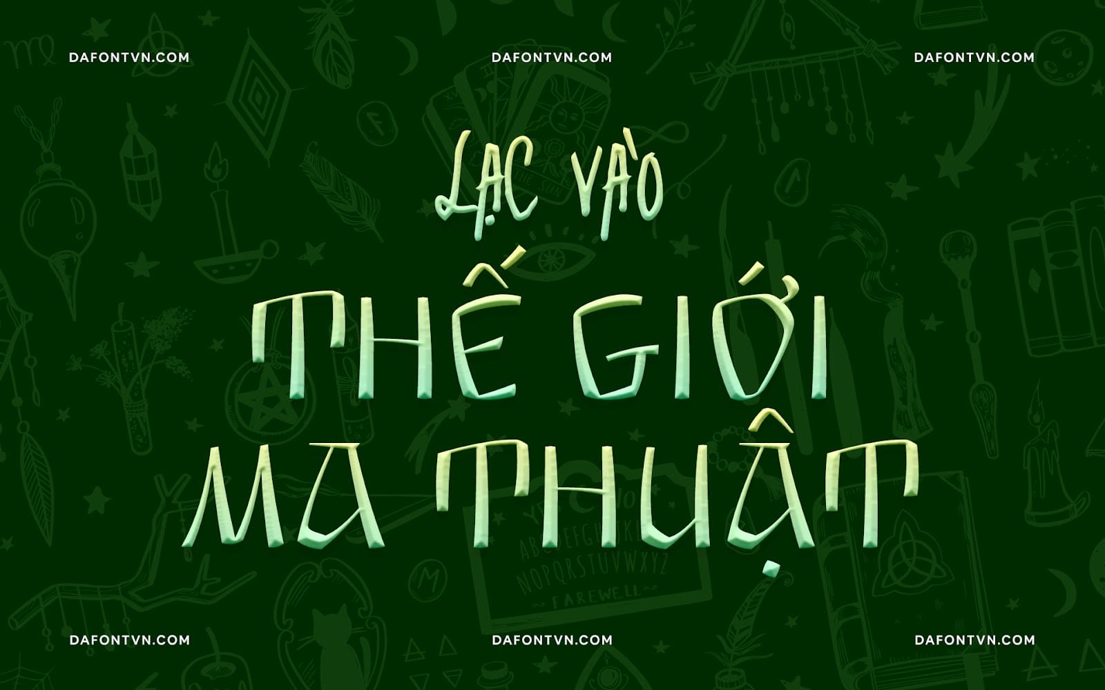 Font Arkaim Việt hóa preview 2