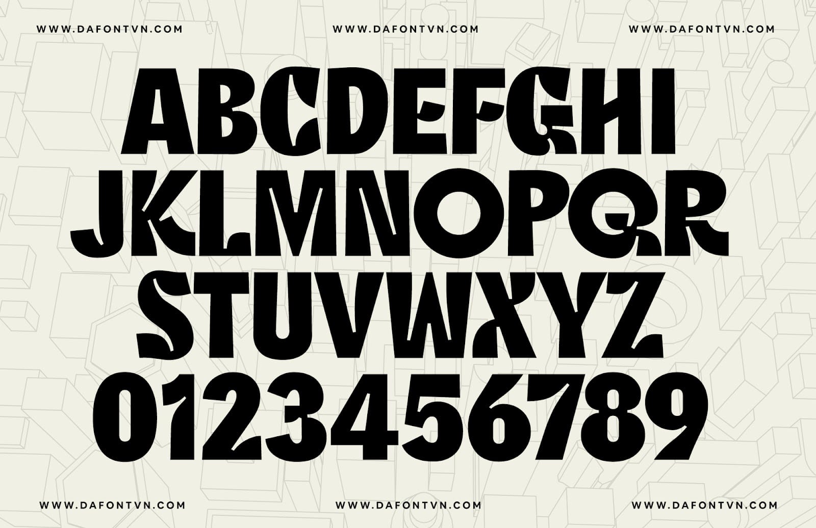 Font GLD Display Việt hóa preview 5