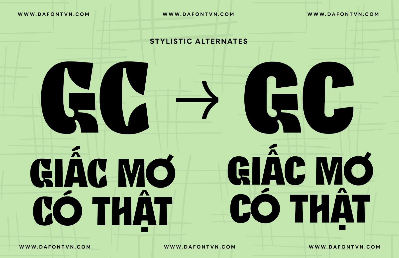 Font GLD Display Việt hóa preview 6