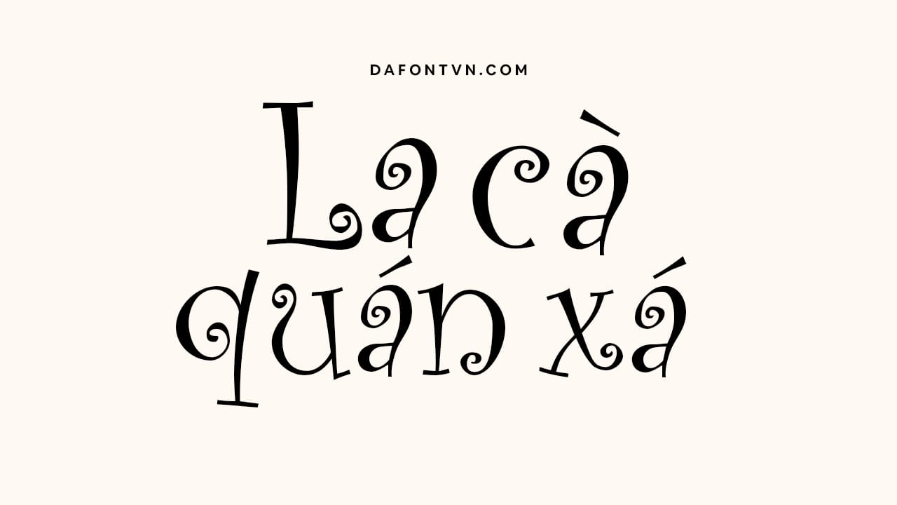 Font Curlz việt hóa preview 1