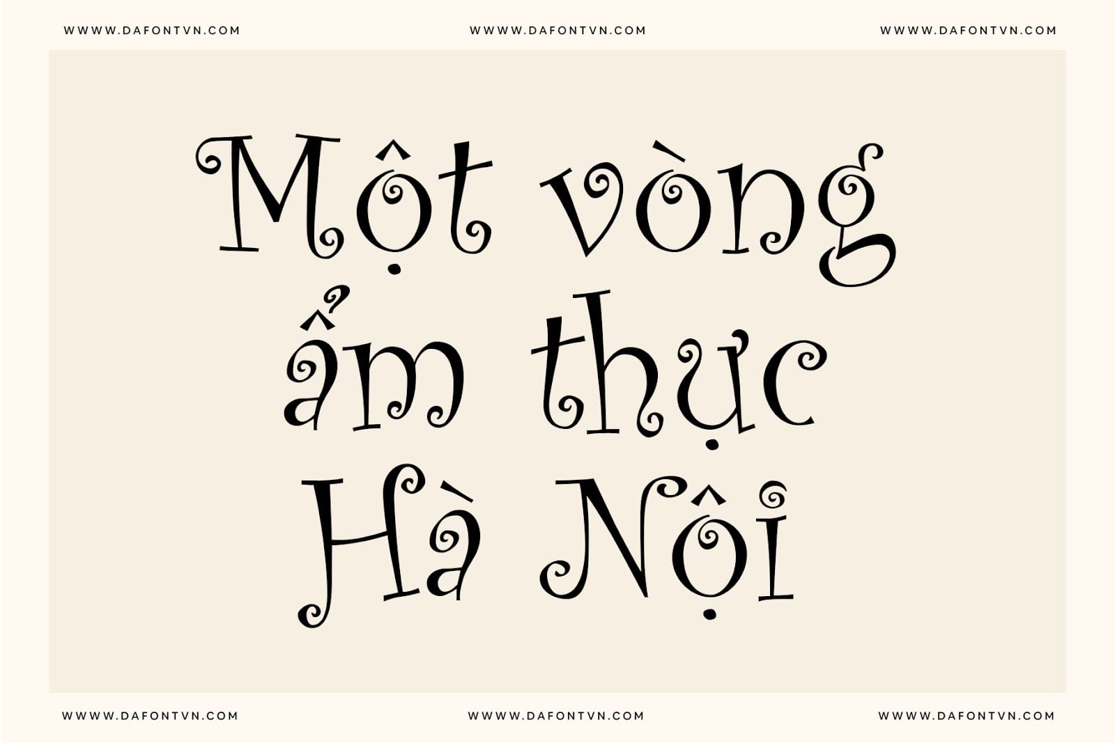 Font Curlz việt hóa preview 2