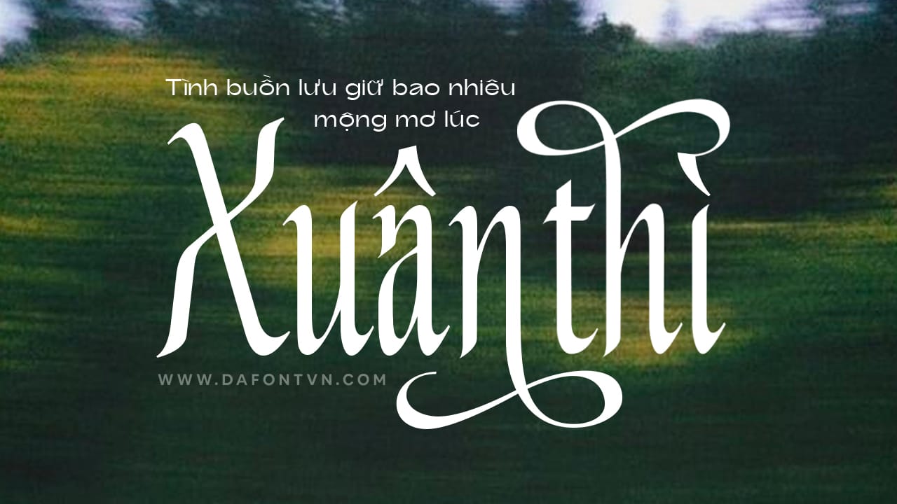 Font Lotape việt hóa preview 1