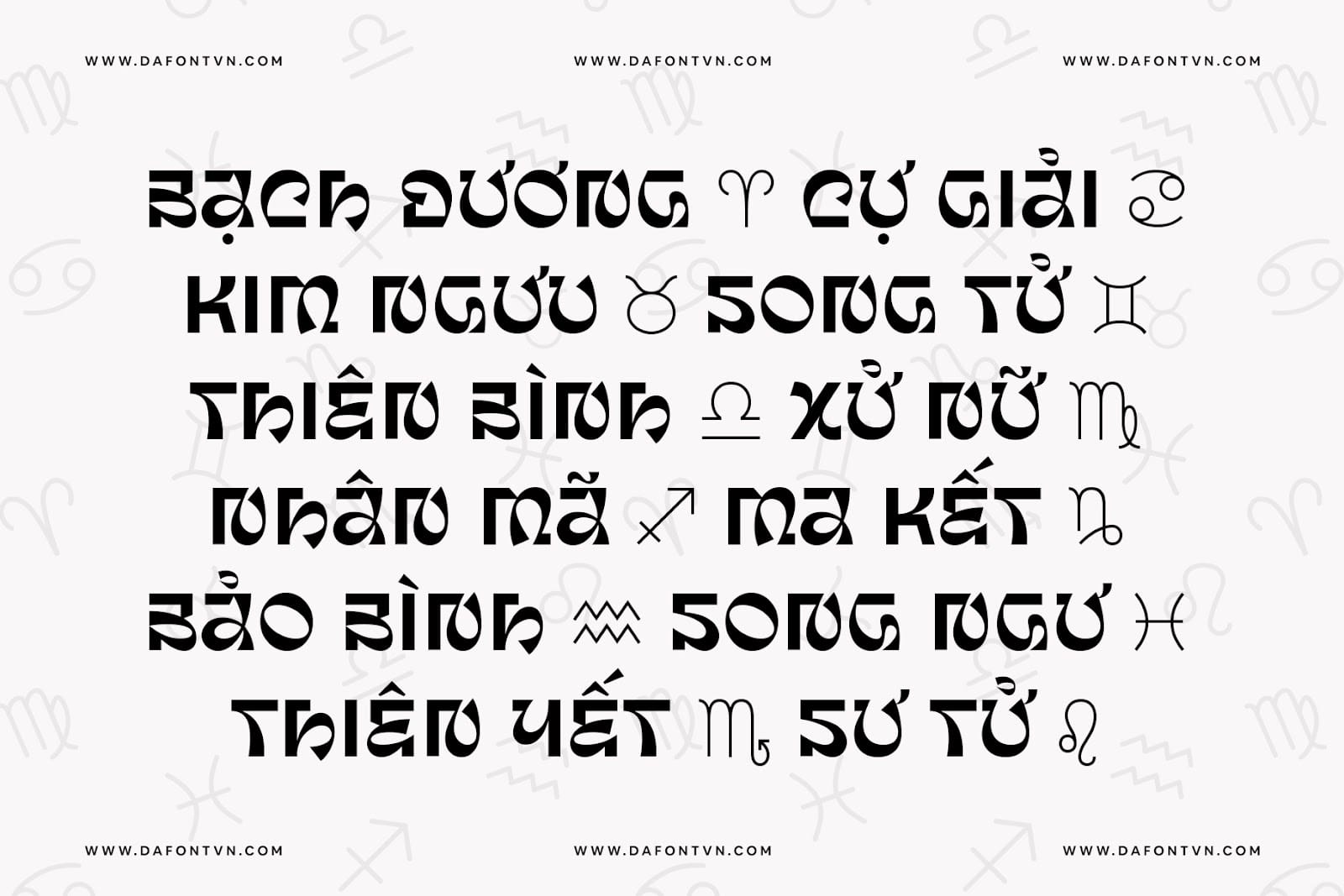 Font việt hóa Jyo Display preview 3