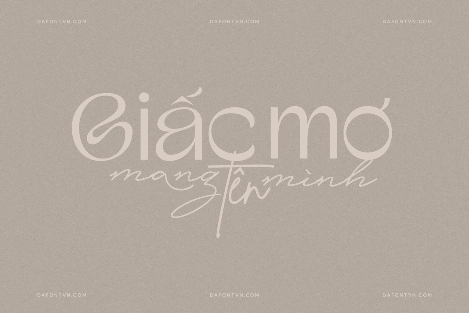 Font TAN preview 3