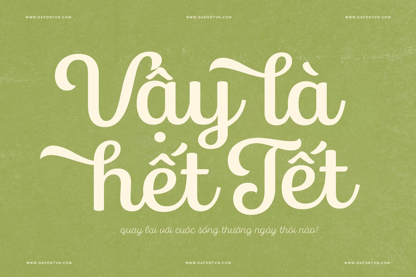 Font Bluestar Việt hóa preview 5