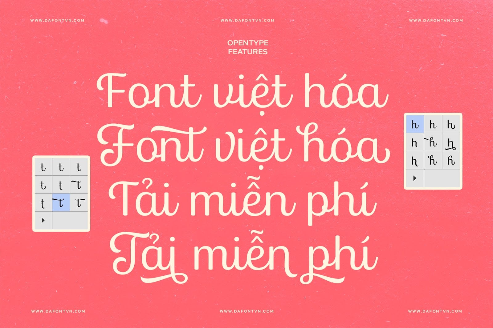 Font Bluestar Việt hóa preview 6
