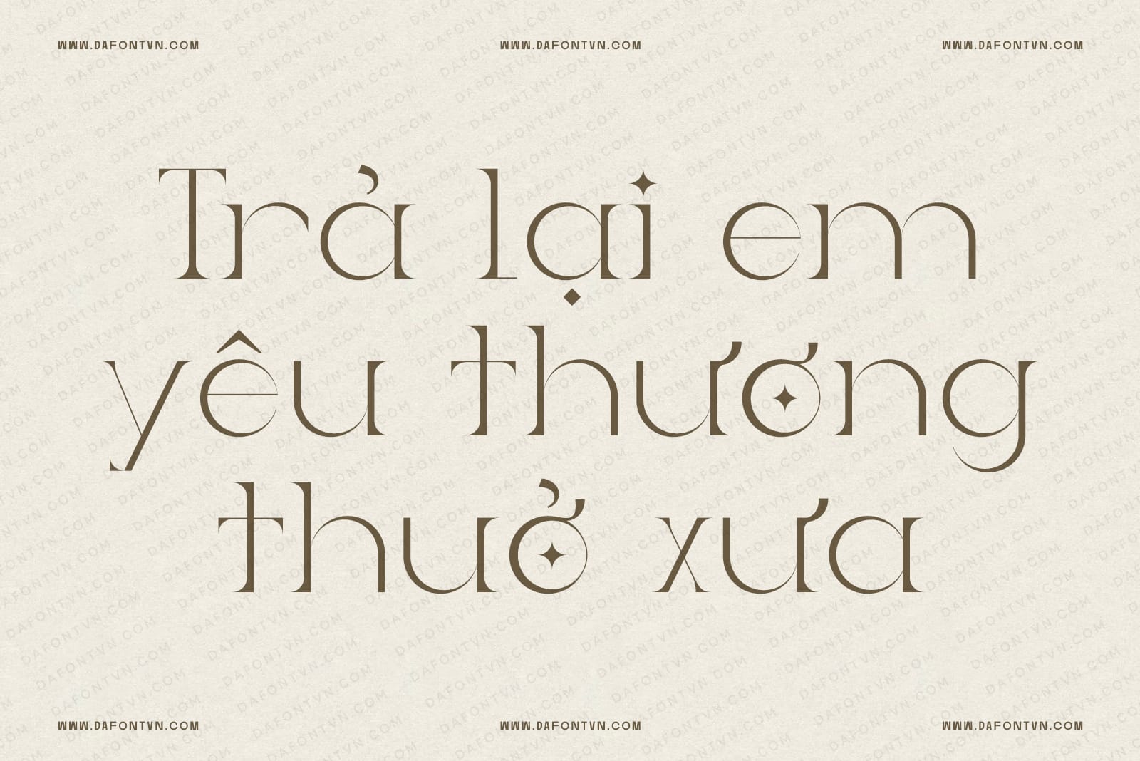 Font Ladybird Light Việt hóa preview 2