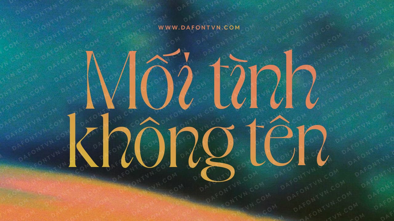 Font việt hóa TAN preview 1