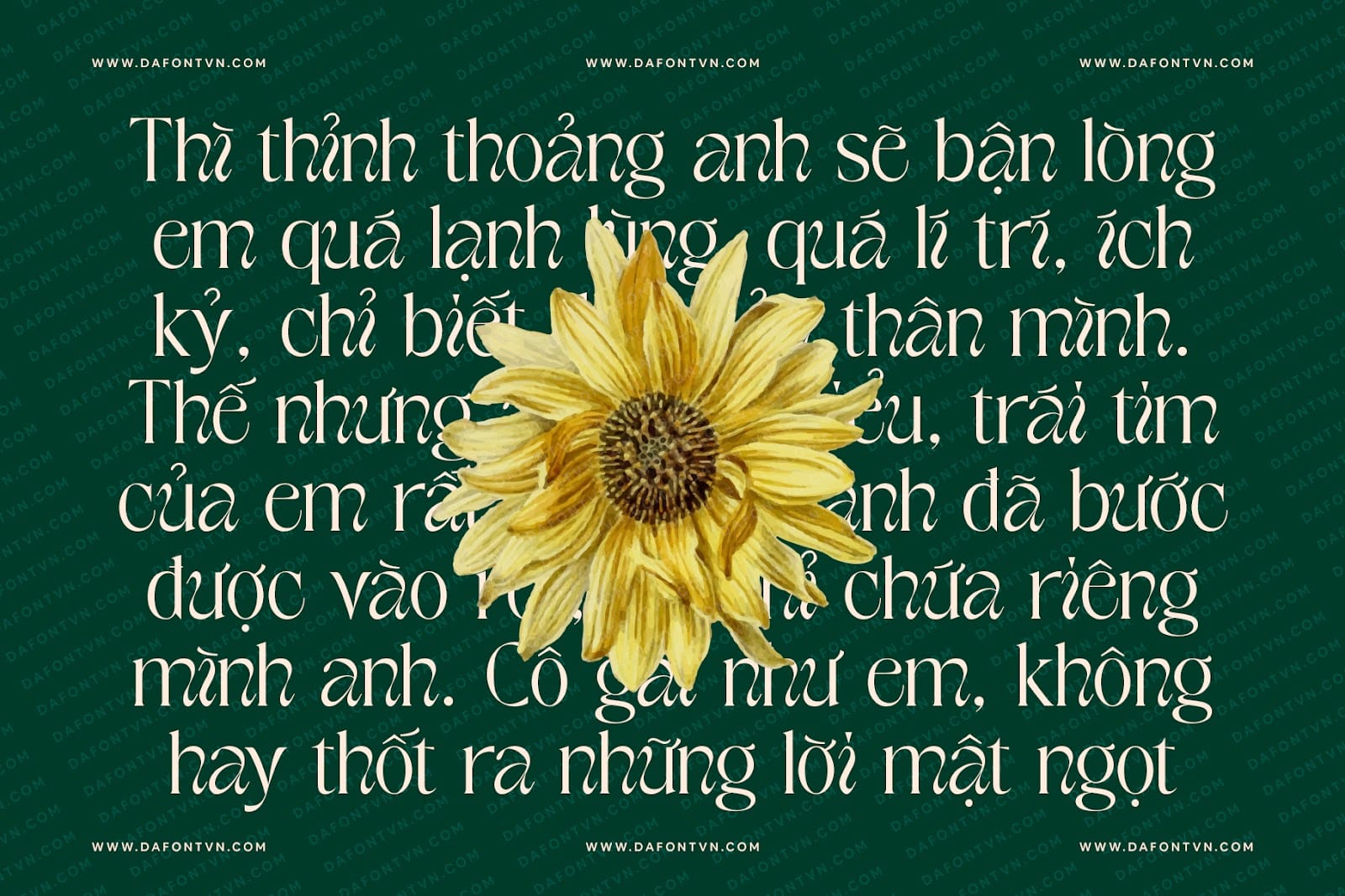 Font việt hóa TAN preview 4