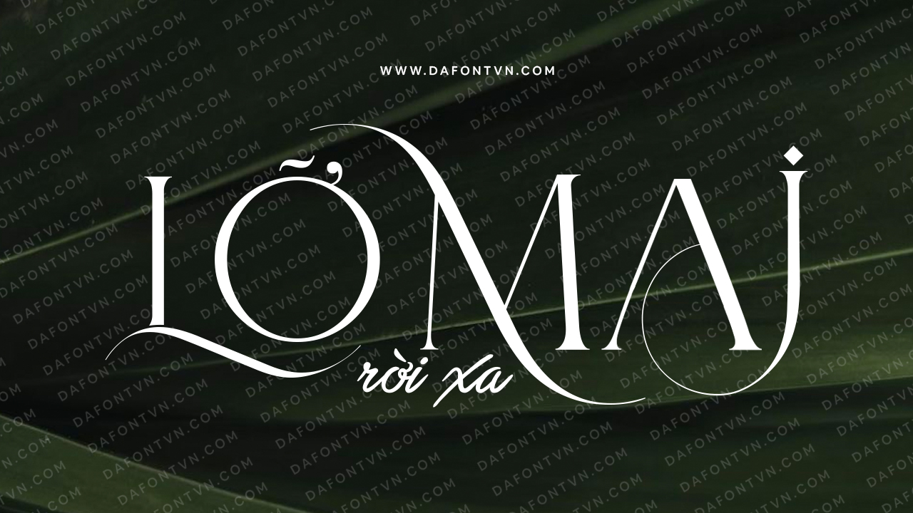 Font việt hóa TP Le Major preview 1