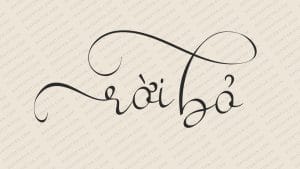 Font việt hóa Ajibon preview 1