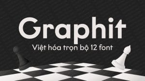Font Graphit Font Family Việt hóa preview 1