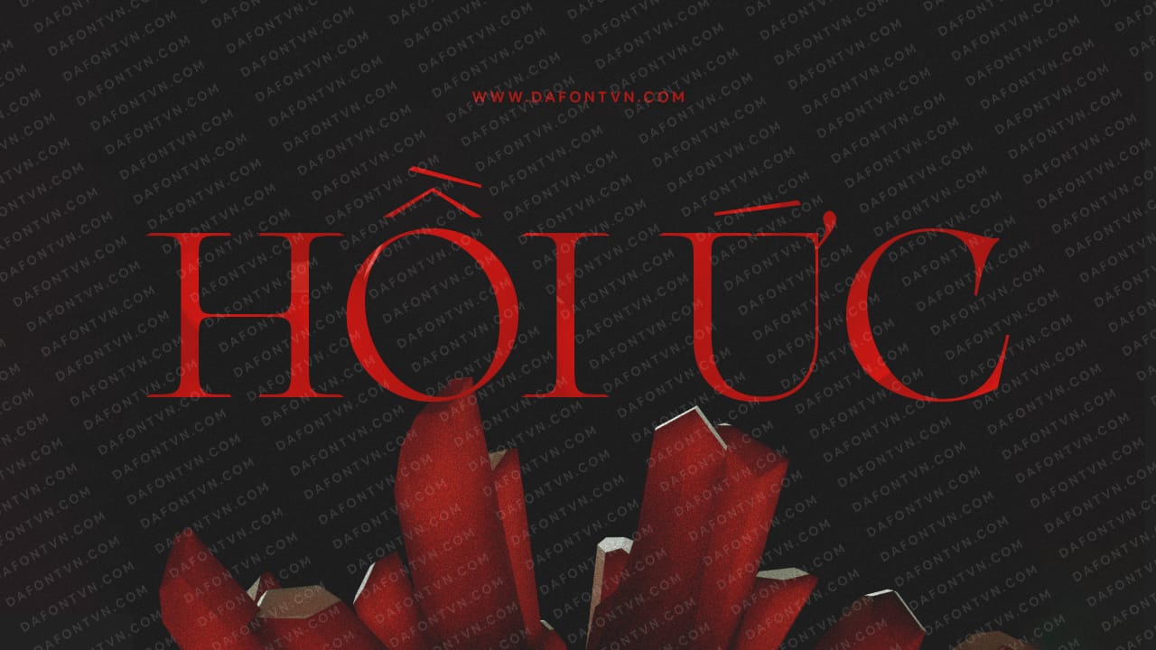 Font việt hóa Arthemys Display preview 1