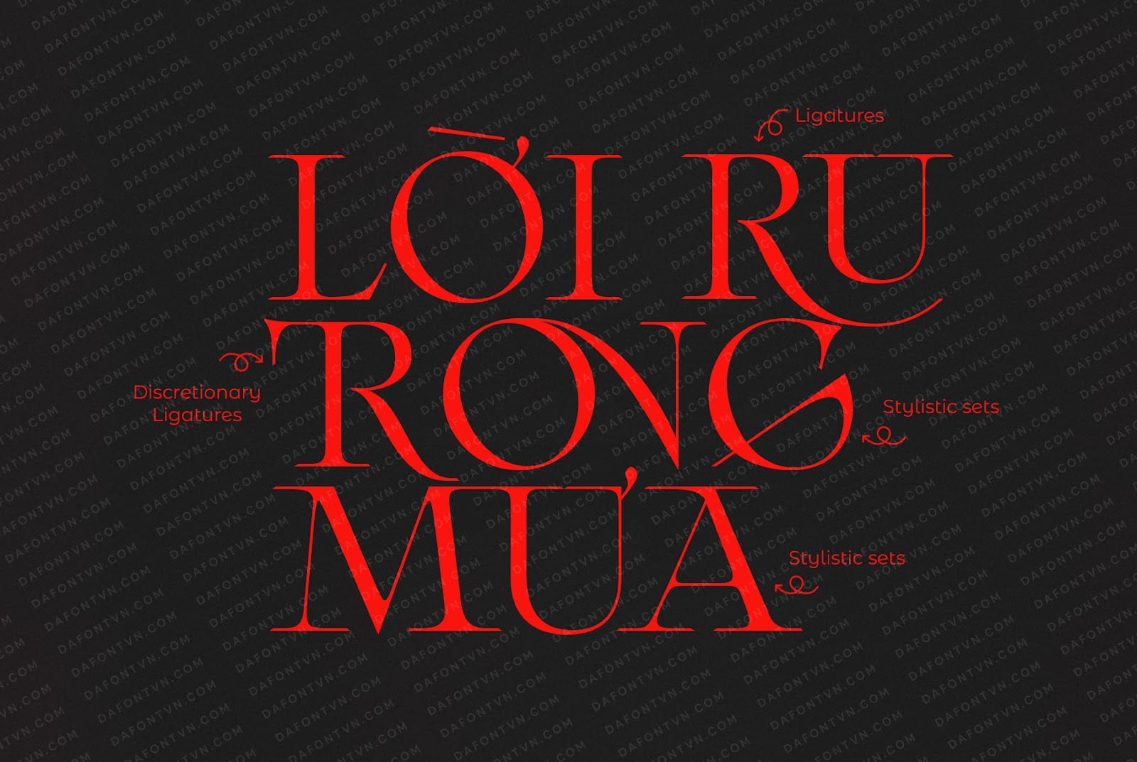 Font việt hóa Arthemys Display preview 3
