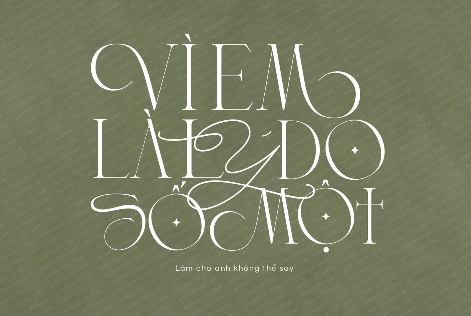 Font việt hóa Supremely Luxurious preview 2