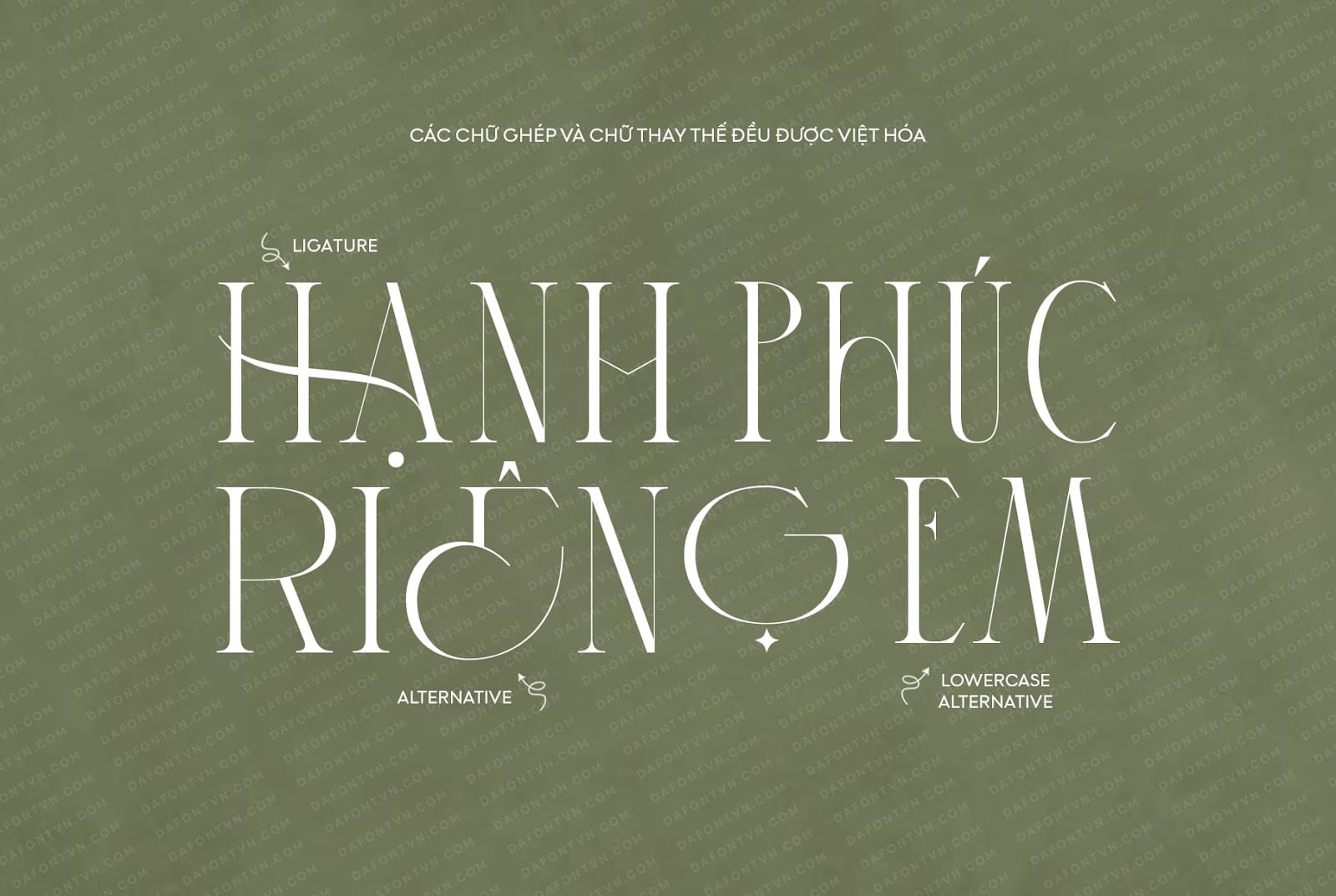 Font việt hóa Supremely Luxurious preview 3