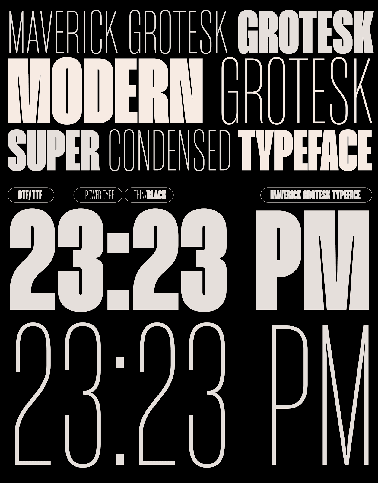 Maverick Grotesk preview 6