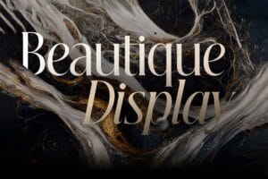 Beautique Display v2.1 - Bộ typeface cực đẹp 9 Beautique Display Font Free Download