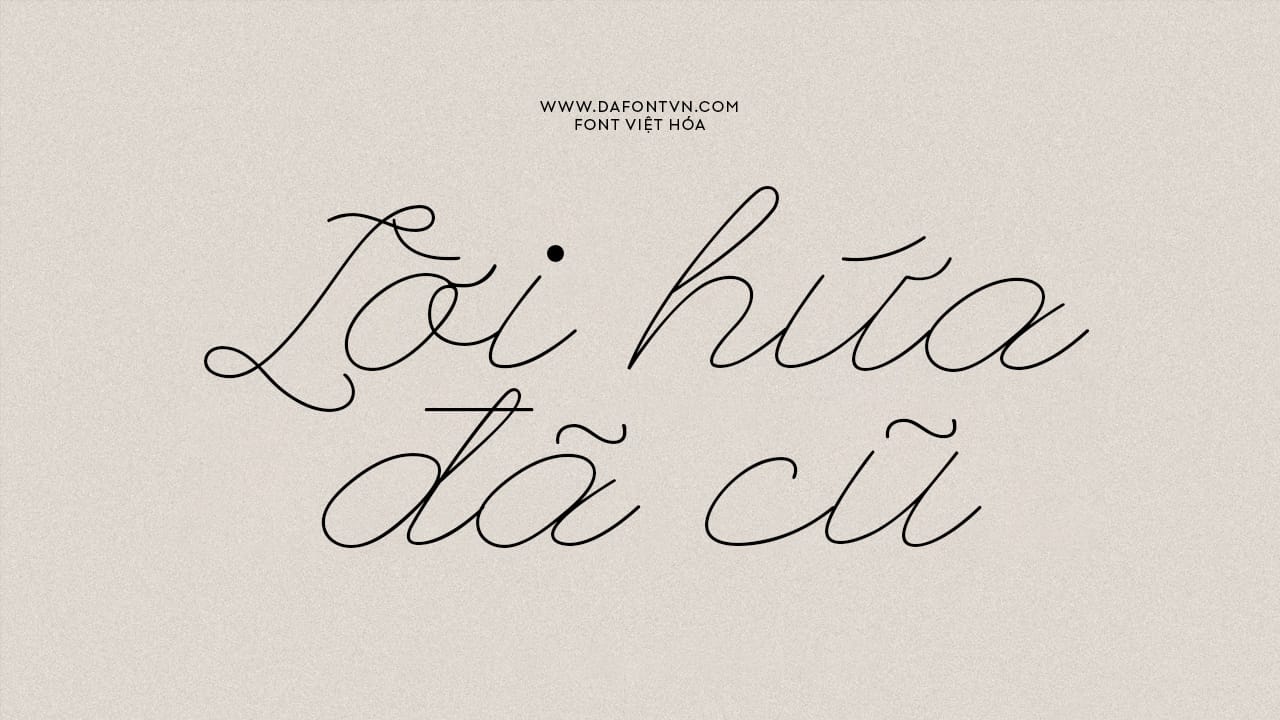 Font League Script việt hóa preview 1