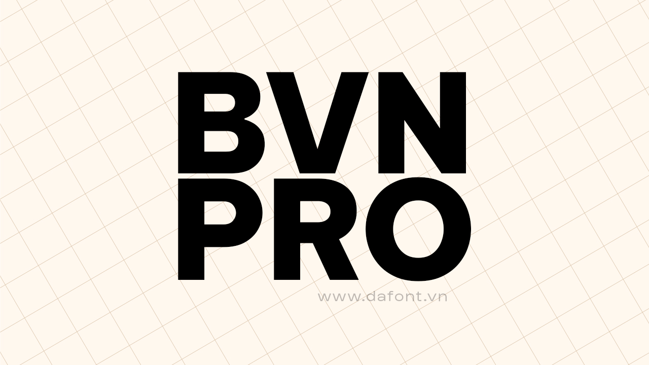 Font tiếng việt Be Vietnam Pro
