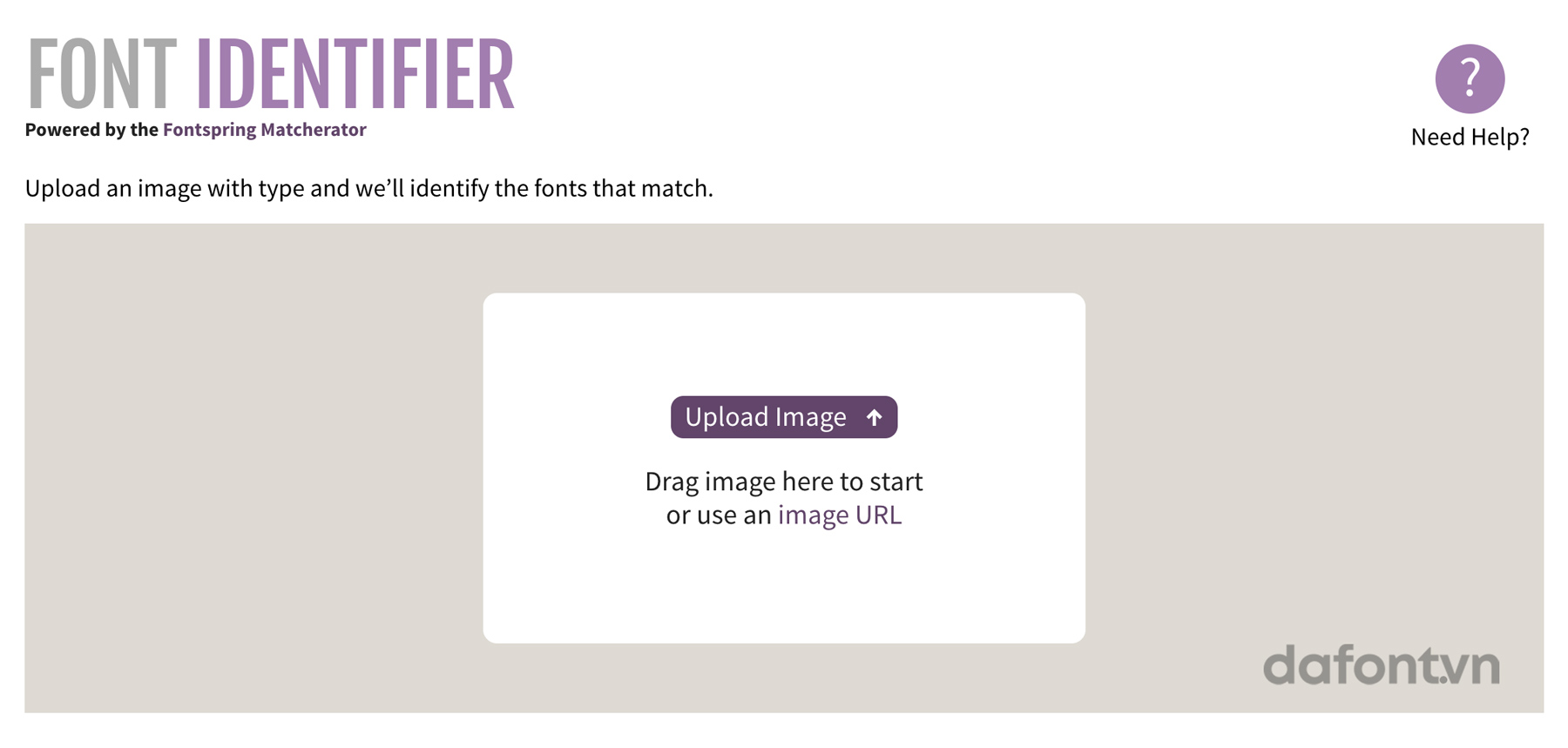 Bí quyết nhận dạng font chữ bằng hình ảnh chính xác nhất 4 Nhận dạng font chữ bằng hình ảnh Font Squirrel Matcherator