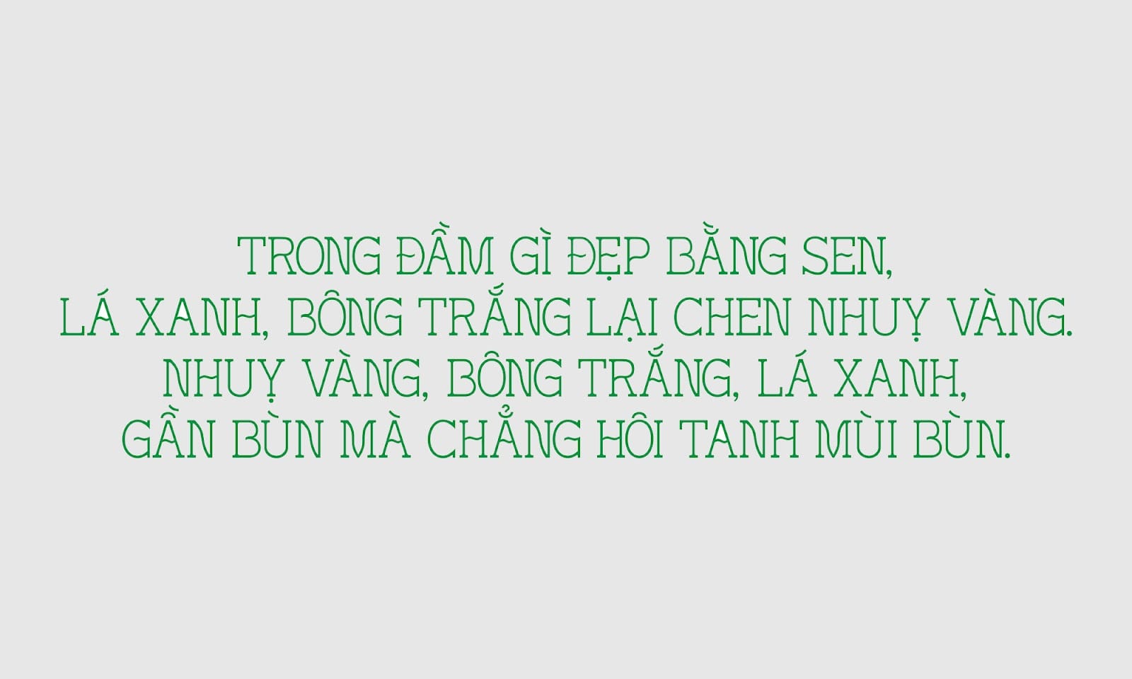 Hoa Sen Typeface - Font tiếng việt miễn phí Hoa Sen Typeface preview 2
