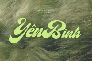 DFVN ED Piedmont - Font script đậm 7 DFVN ED Piedmont Font pic1