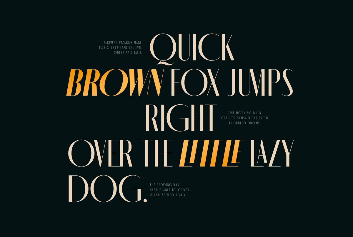 MONIQA Typeface Free Download pic2