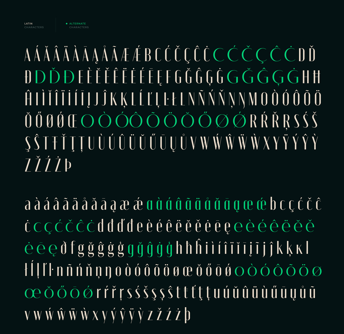 MONIQA Typeface Free Download pic4